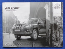 Lade das Bild in den Galerie-Viewer, Toyota Land Cruiser TEC-Edition MJ 2018 - Prospekt Brochure + Preisliste 01.2018