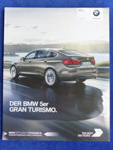 Lade das Bild in den Galerie-Viewer, BMW 5er GT Gran Turismo Typ F07 MJ 2016 - Prospekt Brochure 01.2016