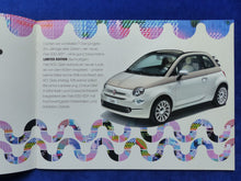 Lade das Bild in den Galerie-Viewer, Fiat 500 60th Limited Edition 1 of 560 - Prospekt Brochure + Preisliste 04.2017