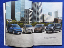 Lade das Bild in den Galerie-Viewer, VW Bus T5 Multivan Highline MJ 2014 - Prospekt Brochure + Preisliste 01.2014