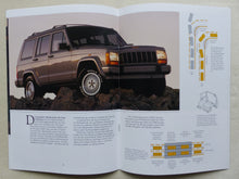 Lade das Bild in den Galerie-Viewer, Jeep Cherokee Limited MJ 1993 - Prospekt Brochure + Daten 09.1992