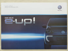 Lade das Bild in den Galerie-Viewer, VW e-up! MJ 2014 - Prospekt Brochure + Preisliste 09.2013