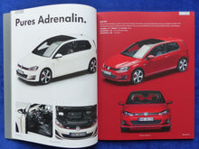 Lade das Bild in den Galerie-Viewer, VW Modellautos 2015 Golf GTI Polo WRC - Prospekt Brochure + Preisliste 12.2014