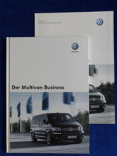 Lade das Bild in den Galerie-Viewer, VW Bus T5 Multivan Business MJ 2008 - Hardcover Prospekt + Preisliste 05.2007