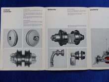 Lade das Bild in den Galerie-Viewer, Deutz Austausch-Laufwerksteile Raupen - Prospekt + Preisliste 06.1968