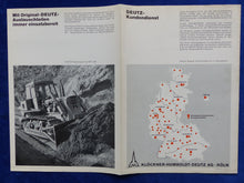 Lade das Bild in den Galerie-Viewer, Deutz Austausch-Laufwerksteile Raupen - Prospekt + Preisliste 06.1968