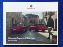 Lade das Bild in den Galerie-Viewer, Porsche Cayenne GTS Modelle MJ 2021 - Hardcover Prospekt Brochure 06.2020