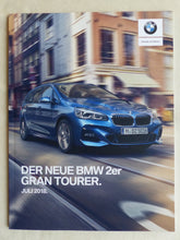Lade das Bild in den Galerie-Viewer, BMW 2er Gran Tourer 220i M Sport MJ 2019 - Prospekt Preisliste Brochure 07.2018
