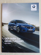 Lade das Bild in den Galerie-Viewer, BMW 3er Gran Turismo 340i M Sport MJ 2019 - Prospekt Preisliste Brochure 07.2018