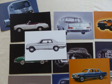 Lade das Bild in den Galerie-Viewer, 20x Prospektkarten Mercedes-Benz Museum Historie Oldtimer 1892 - 2001