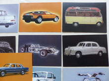 Lade das Bild in den Galerie-Viewer, 20x Prospektkarten Mercedes-Benz Museum Historie Oldtimer 1892 - 2001