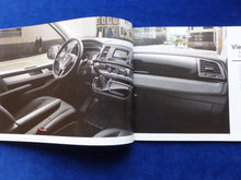 Lade das Bild in den Galerie-Viewer, VW Bus T6 Caravelle Edition MJ 2017 - Prospekt Brochure + Preisliste 01.2017
