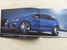Lade das Bild in den Galerie-Viewer, VW Golf R 4Motion TSI 300 PS MJ 2014 - Prospekt Brochure + Preisliste 10.2013