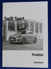 Lade das Bild in den Galerie-Viewer, Suzuki Swift Sport MJ 2023 - Prospekt Brochure + Preisliste 06.2022