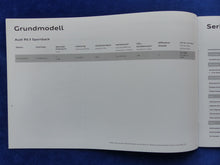 Lade das Bild in den Galerie-Viewer, Audi RS 3 Sportback quattro - Hardcover Prospekt Brochure + Preisliste 03.2015