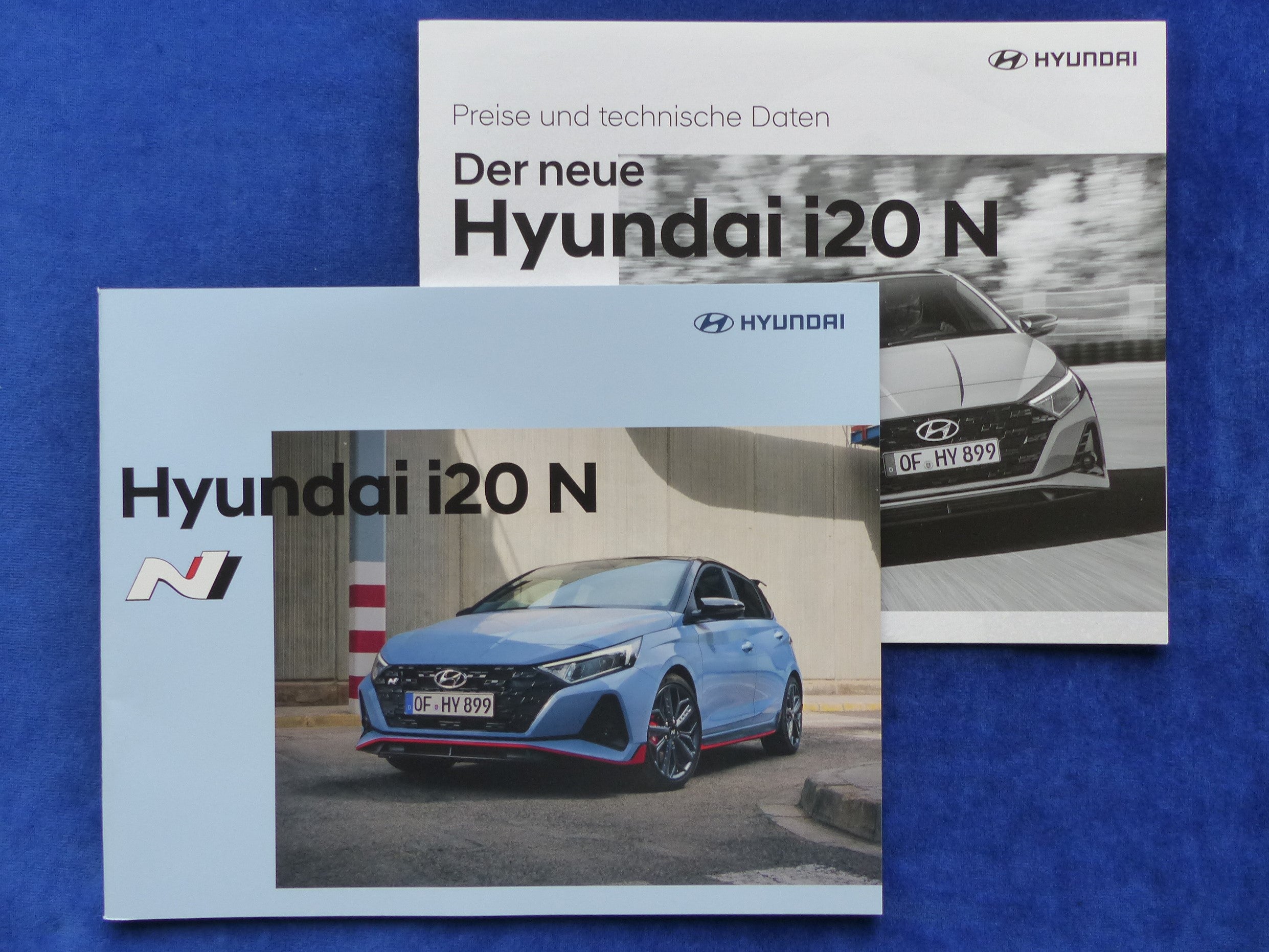 Hyundai i20 N Performance MJ 2022 - Prospekt Brochure + Preisliste 02 ...