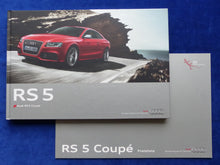 Lade das Bild in den Galerie-Viewer, Audi RS 5 Coupe quattro MJ 2011 - Hardcover Prospekt + Preisliste 08.2010