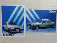 Lade das Bild in den Galerie-Viewer, Daihatsu Charmant 1600 1300 MY 1982 - Prospekt Brochure 10.1981 Japan english