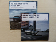 Lade das Bild in den Galerie-Viewer, Peugeot 5008 SUV GT Line MJ 2018 - Prospekt Brochure + Preisliste 07.2017