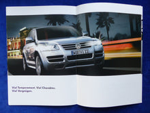 Lade das Bild in den Galerie-Viewer, VW Touareg W12 Sport Edition Limited 1 of 500 MJ 2006 - Prospekt + Daten 11.2005