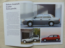 Lade das Bild in den Galerie-Viewer, Nissan Sunny MJ 1992 - Prospekt Brochure + Daten & Ausstattungen 06.1991