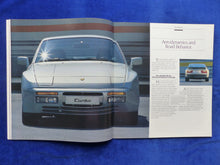 Lade das Bild in den Galerie-Viewer, Porsche 944 Turbo MY 1986 - US-Prospekt Brochure 07.1985 USA