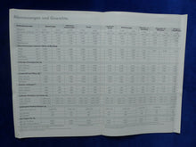 Lade das Bild in den Galerie-Viewer, VW Transporter T4 - Daten & Ausstattungen MJ 1997 - Prospekt Brochure 09.1996