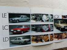 Lade das Bild in den Galerie-Viewer, Daihatsu Charmant 1600 1300 MY 1982 - Prospekt Brochure 10.1981 Japan english