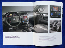 Lade das Bild in den Galerie-Viewer, VW Touareg W12 Sport Edition Limited 1 of 500 MJ 2006 - Prospekt + Daten 11.2005