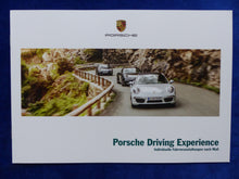 Lade das Bild in den Galerie-Viewer, Porsche Driving Experience 2016 - 911 Boxster Cayman - Prospekt Brochure 09.2015