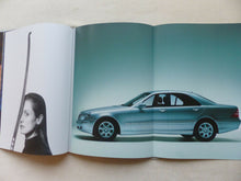 Lade das Bild in den Galerie-Viewer, Mercedes-Benz S-Klasse Typ 220 MJ 2000 - Hardcover Prospekt Brochure 05.1999