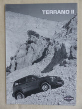 Lade das Bild in den Galerie-Viewer, Nissan Terrano II MJ 1997 - Prospekt Brochure + Daten & Ausstattungen 06.1996
