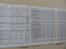 Lade das Bild in den Galerie-Viewer, Nissan Sunny MJ 1992 - Prospekt Brochure + Daten & Ausstattungen 06.1991