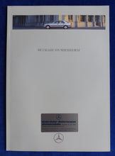 Lade das Bild in den Galerie-Viewer, Mercedes-Benz C-Klasse Limousinen W202 MJ 1996 - Prospekt Brochure 08.1995
