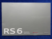 Lade das Bild in den Galerie-Viewer, Audi RS 6 Avant quattro - Preisliste MJ 2014 - Prospekt Brochure 07.2013
