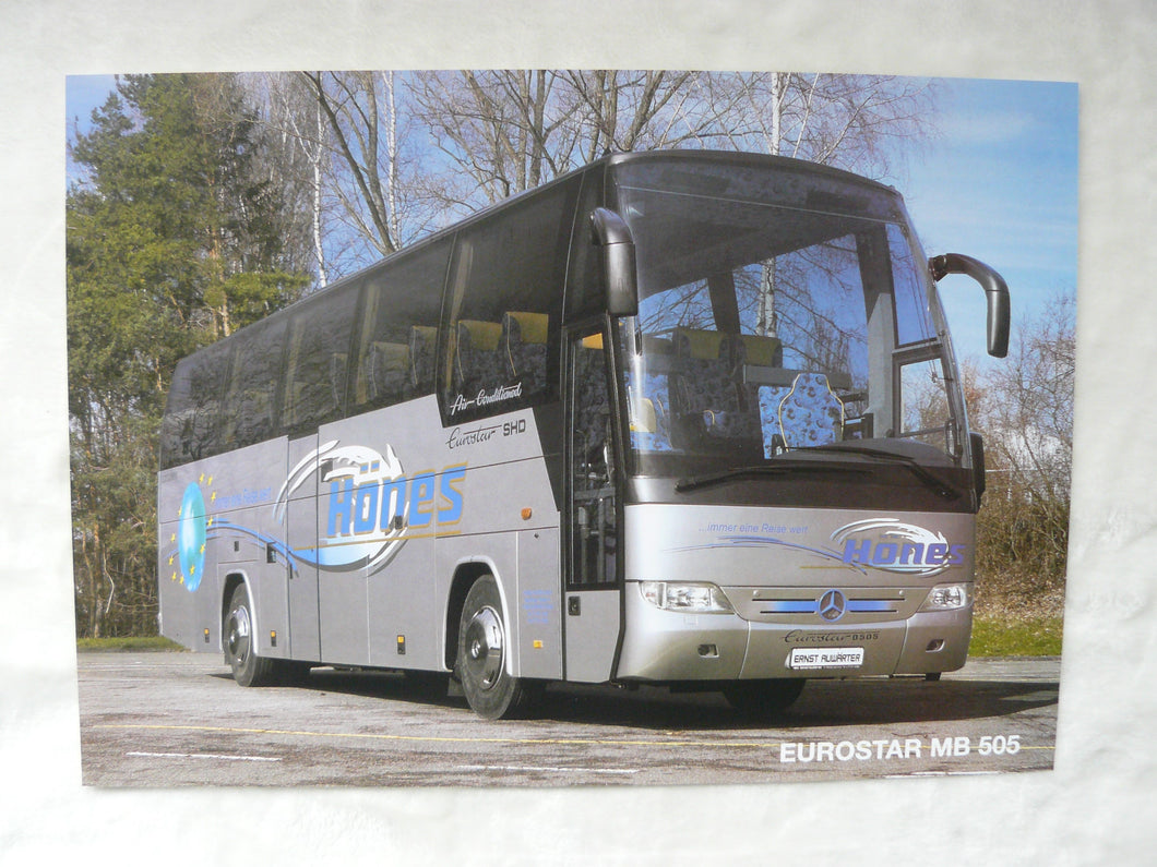 EA Ernst Auwaerter Superhochdecker Eurostar SHD 0 505 - Prospekt Brochure 2002