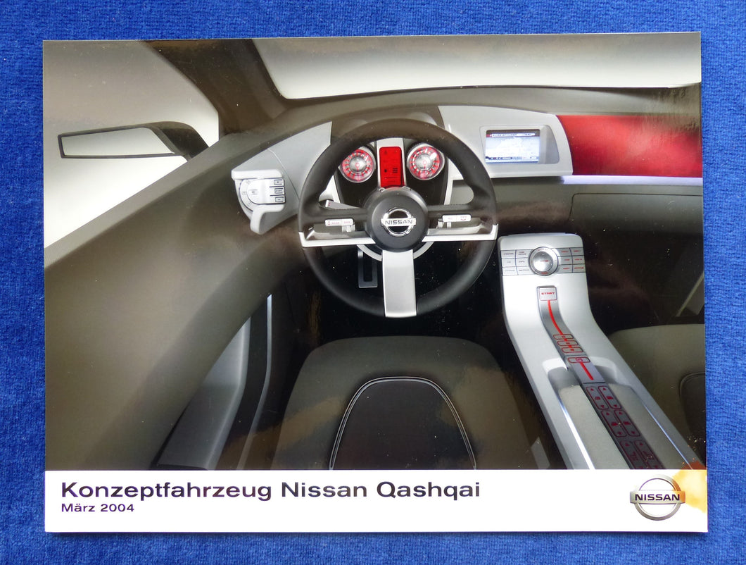 Nissan Qashqai Konzeptfahrzeug 2004 - Original Pressefoto press photo 2004