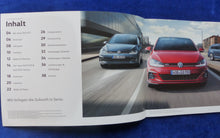Lade das Bild in den Galerie-Viewer, VW Golf GTI GTD Variant MJ 2018 - Prospekt Brochure 06.2017
