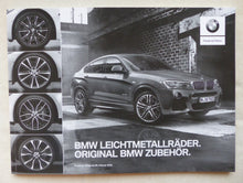 Lade das Bild in den Galerie-Viewer, BMW Alufelgen Leichtmetallräder - Preisliste MJ 2018 - Prospekt Brochure 07.2017

