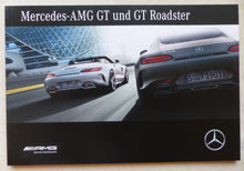 Lade das Bild in den Galerie-Viewer, Mercedes AMG GT S R C Edition 50 Roadster MJ 2017 - Prospekt Brochure 11.2016
