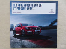 Lade das Bild in den Galerie-Viewer, Peugeot 308 GTi By Peugeot Sport MJ 2018 - Prospekt Brochure 08.2017
