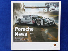 Lade das Bild in den Galerie-Viewer, Porsche News 02.2014 - 911 RSR 919 Hybrid Le Mans Panamera S E-Hybrid
