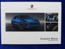 Lade das Bild in den Galerie-Viewer, Porsche Exclusive Macan S Turbo MJ 2014 - Hardcover Prospekt Brochure 11.2013
