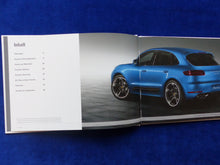 Lade das Bild in den Galerie-Viewer, Porsche Exclusive Macan S Turbo MJ 2014 - Hardcover Prospekt Brochure 11.2013
