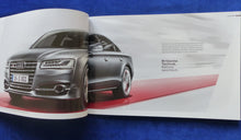 Lade das Bild in den Galerie-Viewer, Audi A8 A8L W12 S8 plus quattro MJ 2017 - Prospekt Brochure 04.2016
