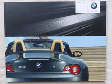 Lade das Bild in den Galerie-Viewer, BMW Z4 M Individual Typ E85 Farben &amp; Polster - Prospekt Brochure 01.2005
