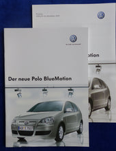 Lade das Bild in den Galerie-Viewer, VW Polo BlueMotion TDI MJ 2007 - Prospekt Brochure + Preisliste 06.2006
