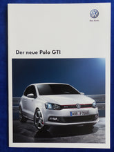 Lade das Bild in den Galerie-Viewer, VW Polo GTI MJ 2011 - Prospekt Brochure 04.2010

