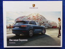 Lade das Bild in den Galerie-Viewer, Porsche Cayenne S Turbo Typ PO536 MJ 2018 - Hardcover Prospekt Brochure 09.2017
