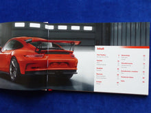 Lade das Bild in den Galerie-Viewer, Porsche 911 GT3 RS Typ 991 MJ 2016 - Hardcover Prospekt Brochure 03.2015
